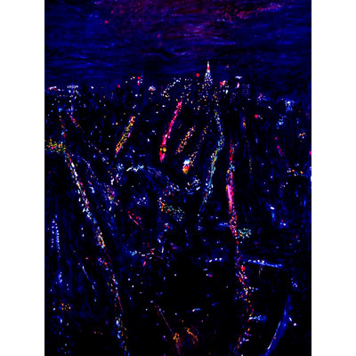 Lower Manhattan Print by Karin Batten
