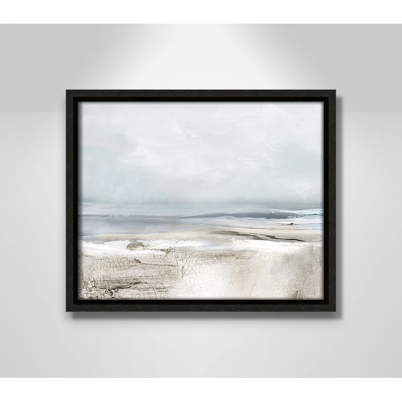 Coucher de soleil sur les reflets - Version paysage par Luna Mavis, Espresso, H 9,5 po x l 11,5 po