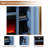 70" Fluted Fireplace Tv Stand - Faux Marble Top Modern Media Console-251536356