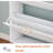 Shoe Cabinet Storage,Modern Freestanding Organizer With 2 Flip Drawers,Narrow Shoe Rack Cabinet For Entryway,White-126353966-126353968