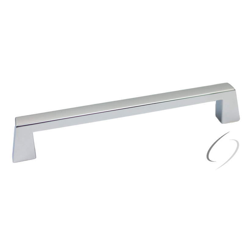 Poignée barre 5 po Colorado, Chrome poli, 6 3/10"