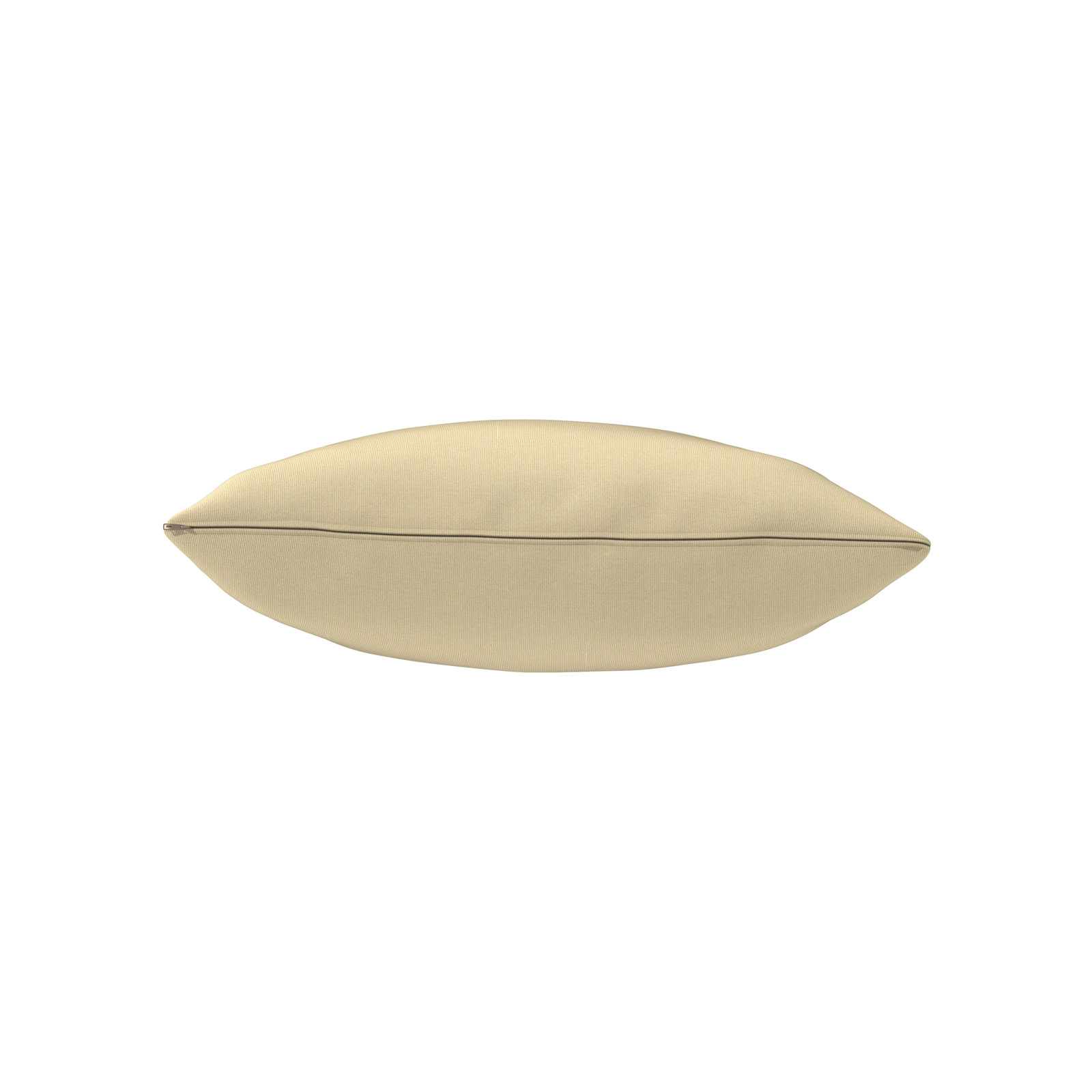 Indoor/Outdoor Throw Pillow, Square 16", Antique Beige Sunbrella® Canvas
