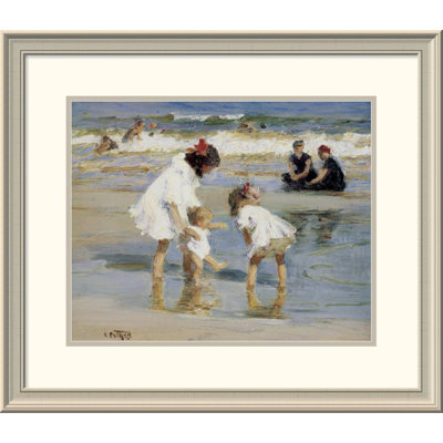 " Children Playing At The Seashore " by Edward Henry Potthast