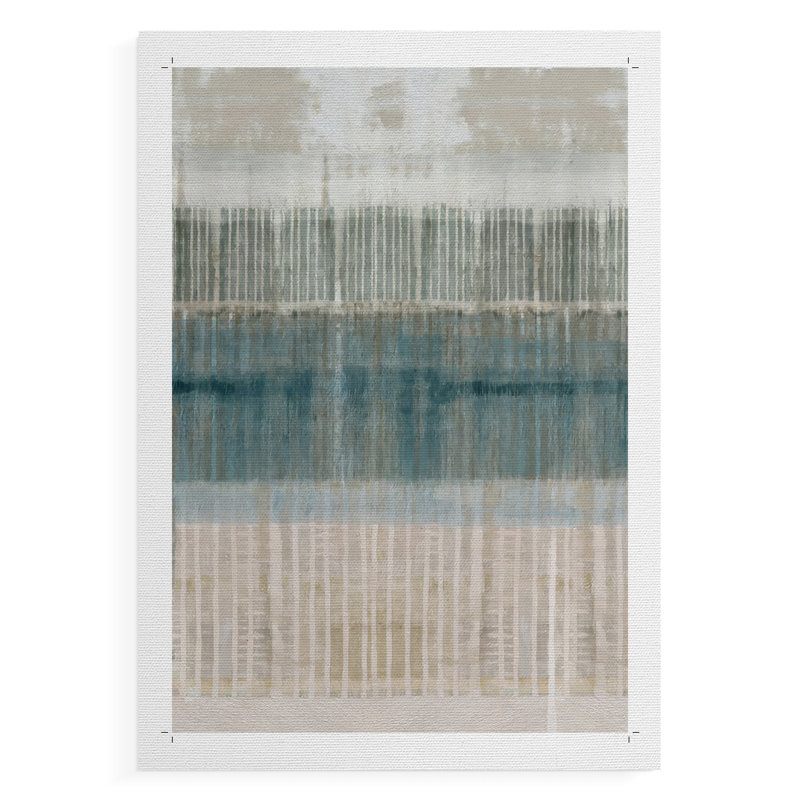 Misty Island II - Impression sur toile seulement - NON-CADRE, H 36 po x l 24 po