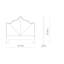 Victoria Panel Headboard-620600160