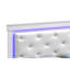 Lit double transitionnel avec finition champagne