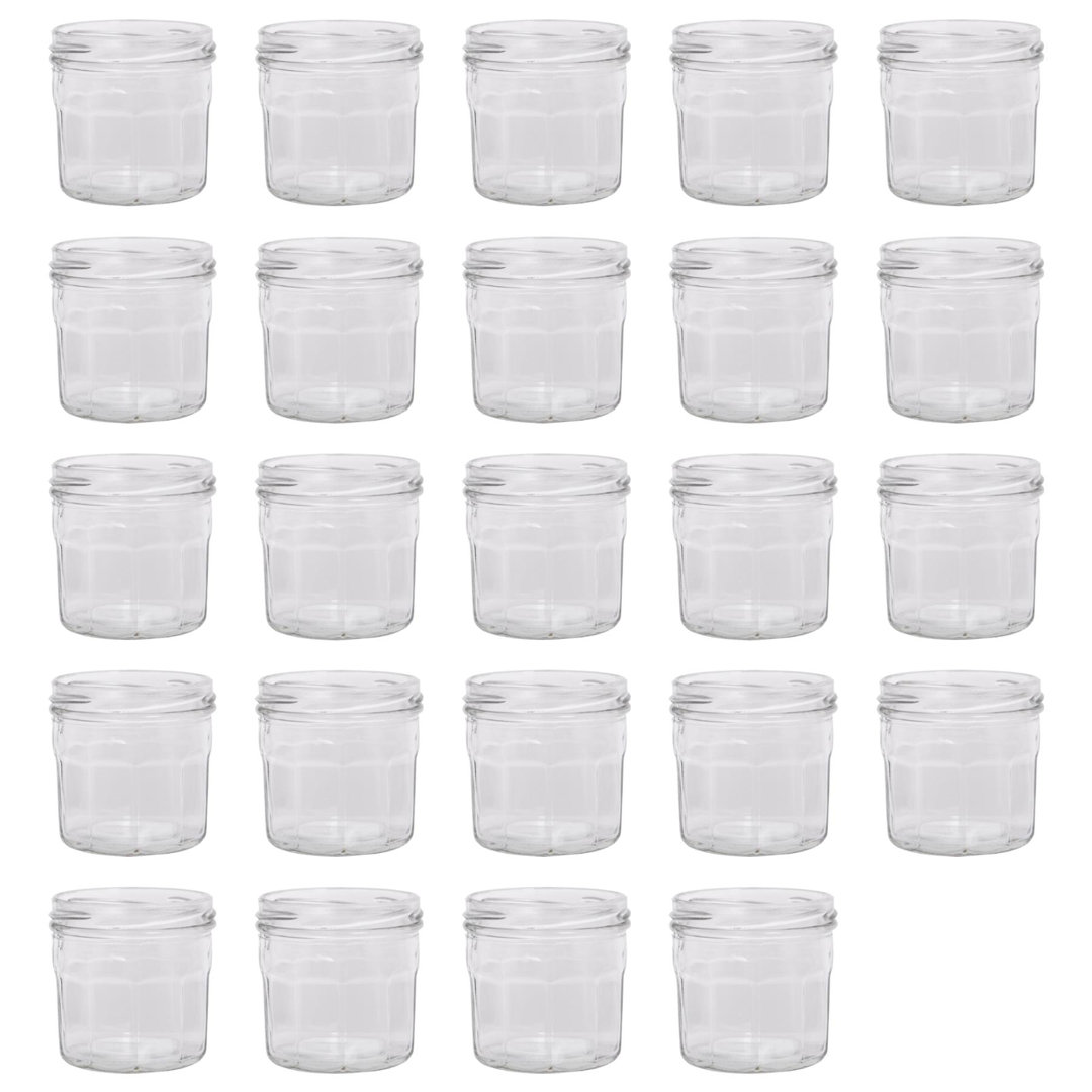 Argon Tableware  Scandi Storage Jar Set with Cork Lids