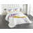 Ambesonne Abstract Art Bedspread Set Aquatic Dolphin Multicolor-105654994
