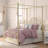 Ishah Metal Canopy Bed