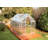 Palram - Canopia Mythos 6' W x 6' D Walk-In Hobby Twin Wall Polycarbonate Aluminum Frame Greenhouse Kit with Roof Vent - Silver -278146403-338579333