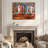Unframed Painting on Metal