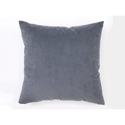 Cords Ribbed Reversible Throw Pillow