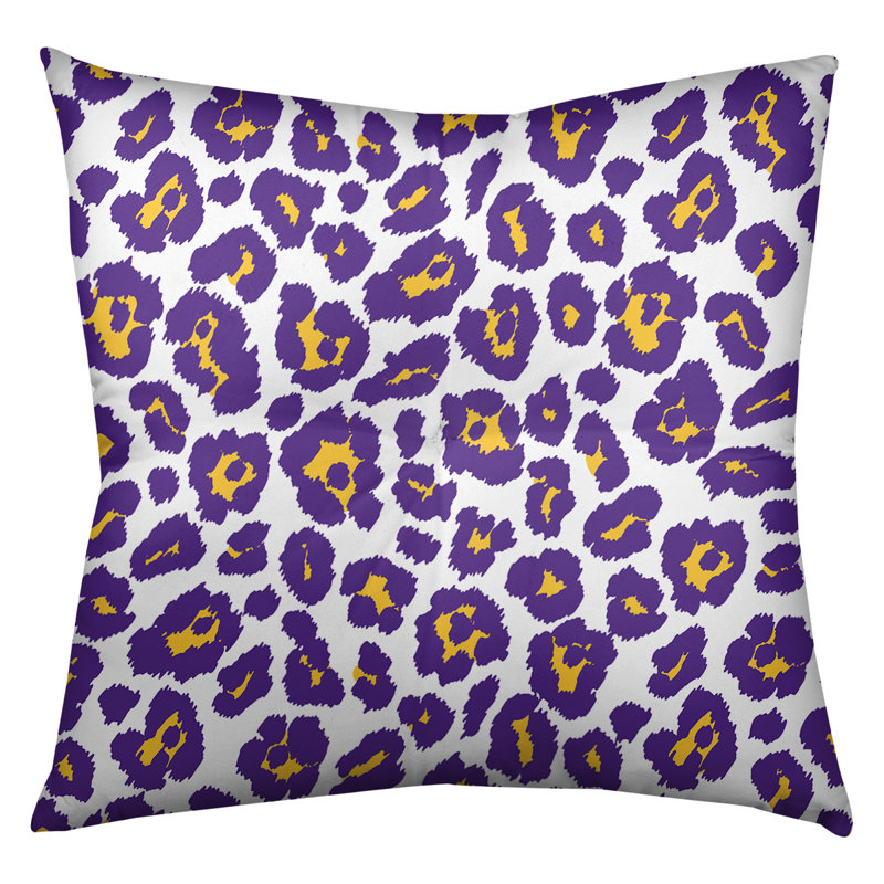 Housse et insert de coussin carré touffeté, H 26 po x l 26 po x P 3 po, Blanc / Mauve