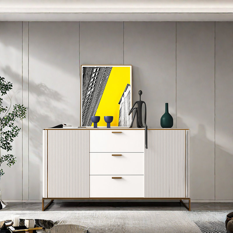 Armoire d'appoint multifonctionnelle avec rangement