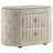 Ivory 2-drawer Upholstered Nightstand Bedside Table