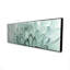 Fleur turquoise - Art sur toile encadré pour la décoration intérieure-119951103