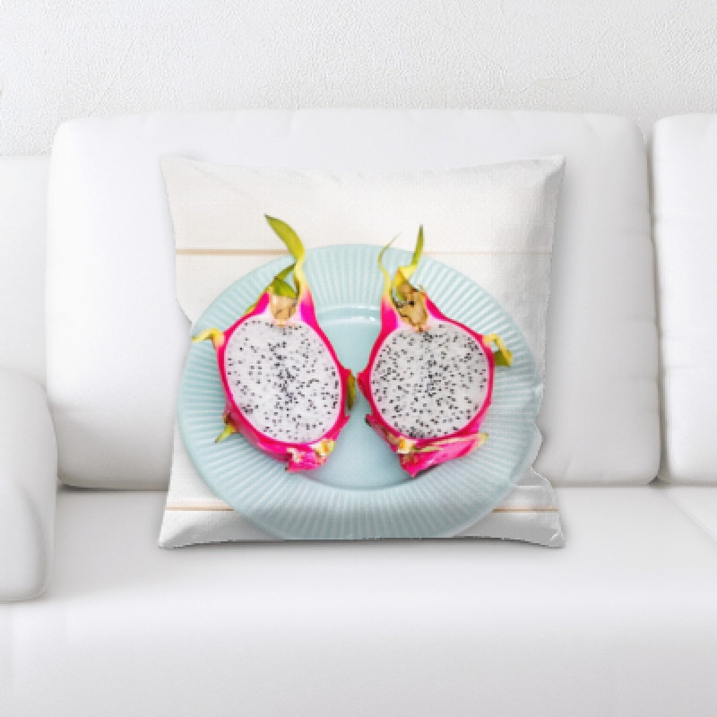 Microsuede Throw Pillow