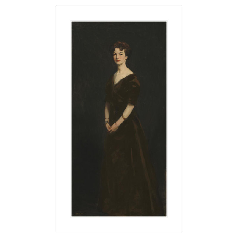 Edith Reynolds by Robert Henri -Framed Giclee Print, 41.5" H x 24.07" W