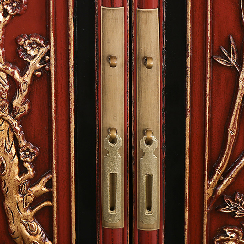 Nouvelle bibliothèque sculptée de style chinois