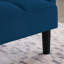 Velvet Futon Couch-1275044729