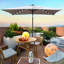 Parasol Taibah 120 avec contrepoids inclus-320210100