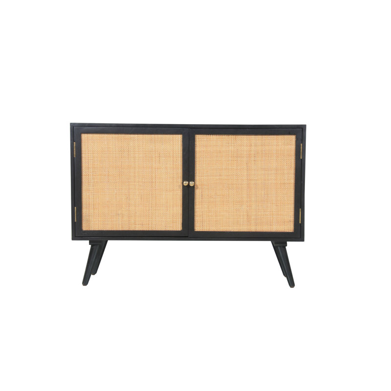 Watheroo Solid Wood 2 - Door Standard Accent Cabinet