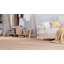 Portemanteaux suspendu en bois avec tablettes de rangement, l 52 po x H 57 po-1678644245