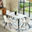 Carvajal Cavanagh 5-Piece Modern Dining Set-794534690-794534691