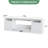 70" TV Stand for Living Room – Modern Wooden TV Console Table with Storage Cabinet, Fits TVs up to 75", Compatible with 36" Electric Fireplace-1606489354