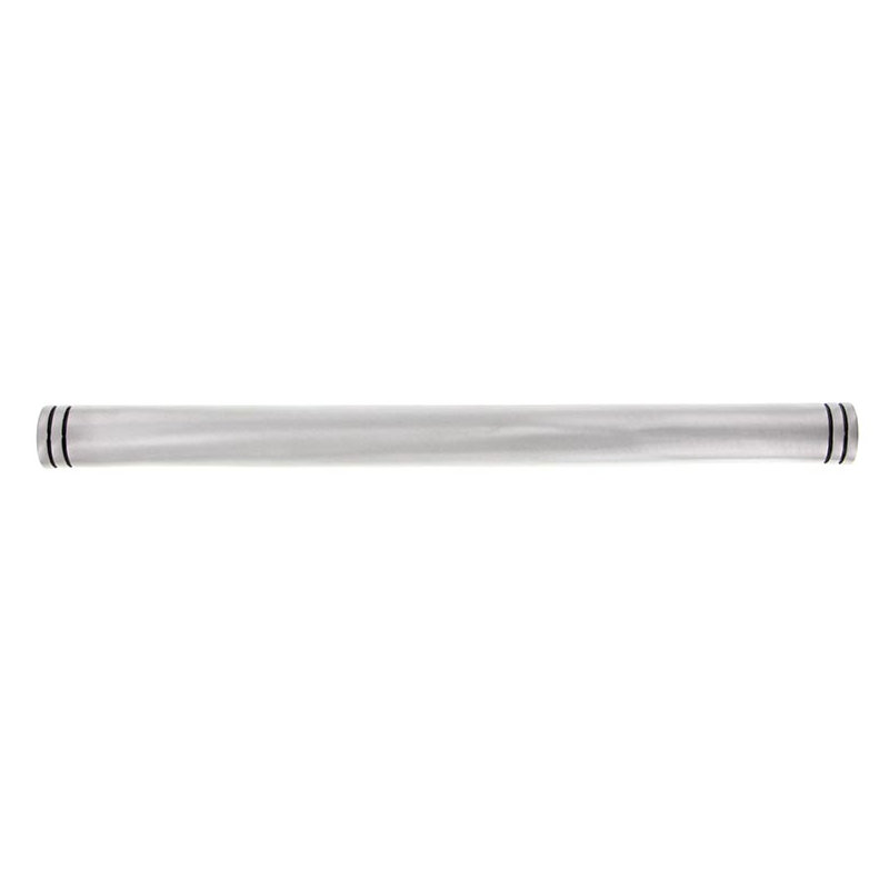 Archimedes Appliance Pull, Antique Nickel, Black