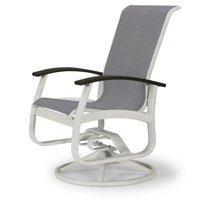 Chaise de patio pivotante Askar