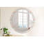 Huldar Glass Flat Wall Mirror