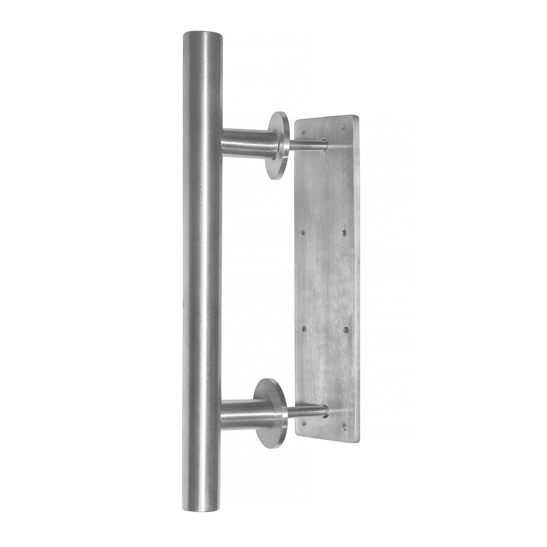 Barn Door Combo Flush Steel Handle/Pull Delaney Hardware 