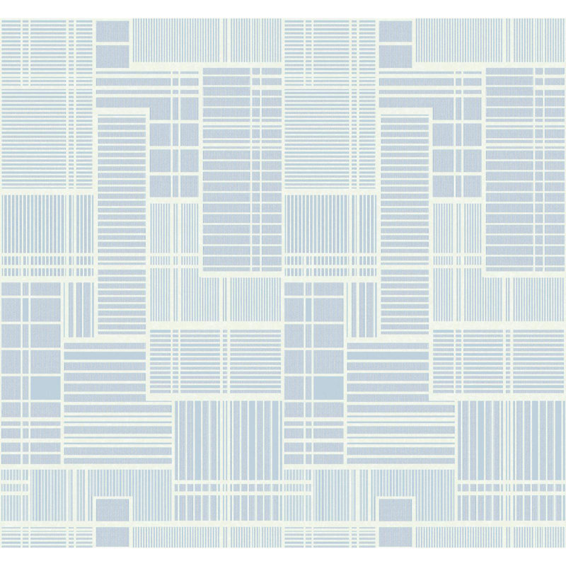 Geometric Roll, Blue