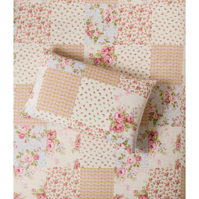 Cotton Duvet Cover Set, King Duvet Cover  + 2 Standard Pillowcases