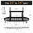 Delauter Hanging Ceiling Pot Rack 34-Inch for Kitchen with 20 S Hooks-163934981