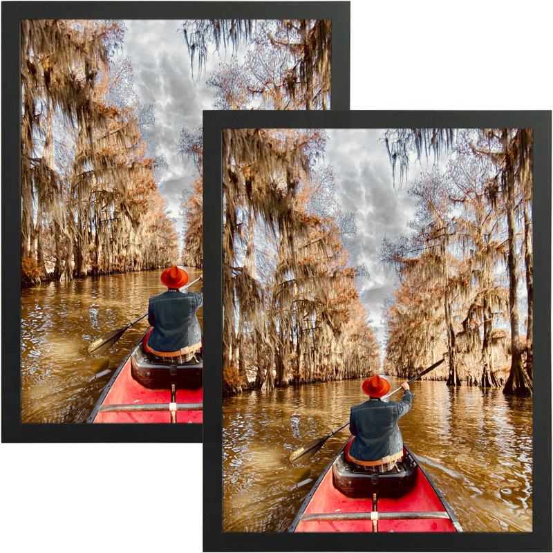 Poster Frames Wall Hanging Picture Frames, Black, 18" x 24"