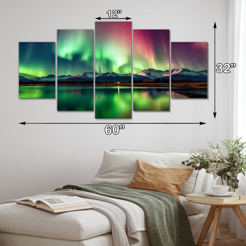 Hara - reproduction sur toile canadienne - 5 panneaux