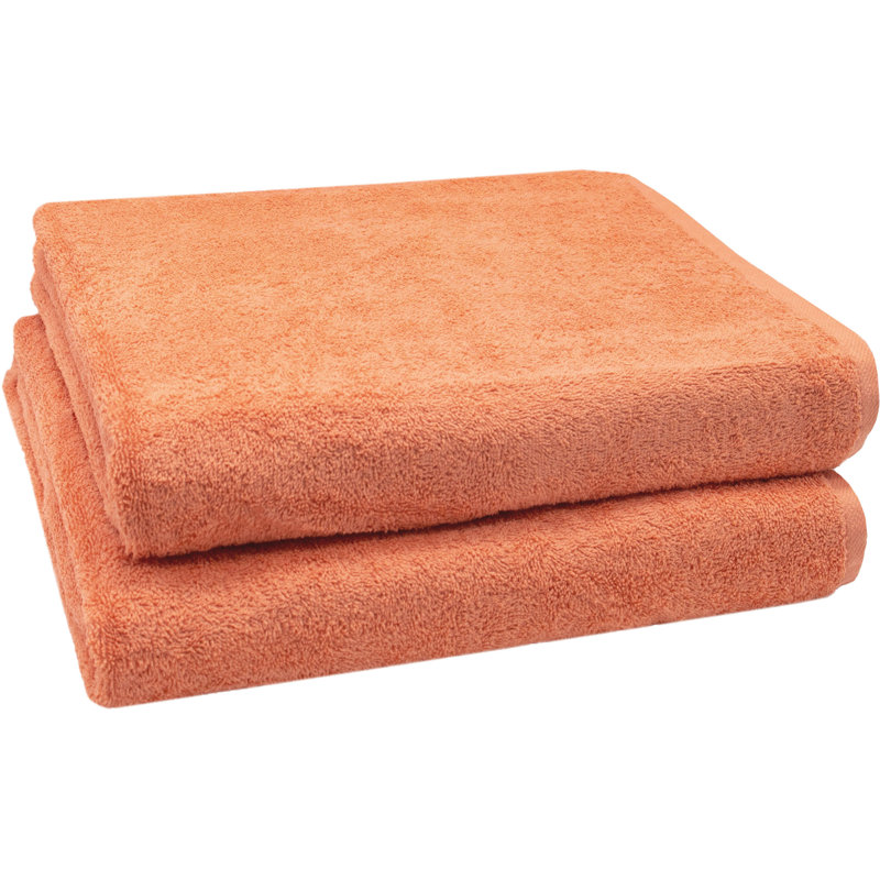 Midweight Bath Sheet, Terracotta