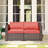 Gerdt 59.2'' Wide Wicker Loveseat with Cushions-670708067
