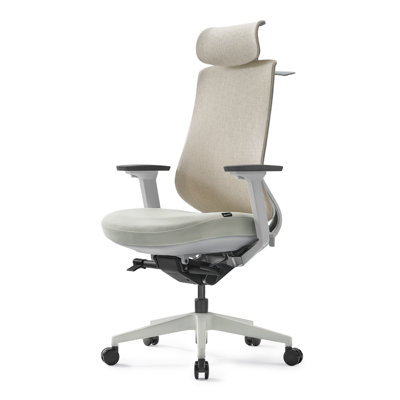 Chaise ergonomique en filet avec appui-tête pour le bureau personnel