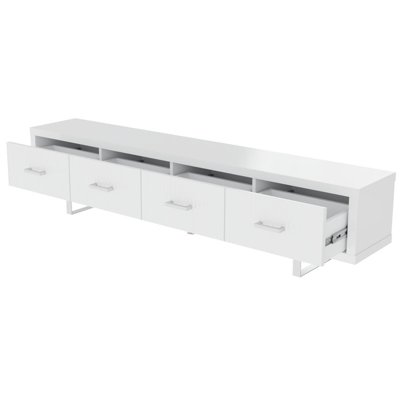 Meuble télé, Blanc