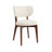 19.69'' H Boucle Fabric Upholstered Solid Wood Dining Side Chair