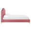 Grand lit plateforme en velours Olivia-1892347231