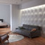 Panneau mural 3D 19,625 "x 19,625" en blanc (paquet de 1)