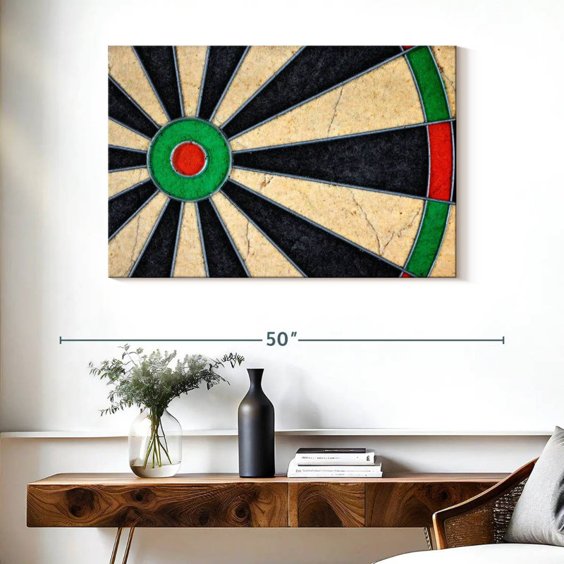 Senne Rustic Dartboard, 26" H x 39" W