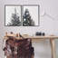 Arbre de Noël disco, ensemble de 2 giclées encadrées par Victoria Barnes-1707554013-1707554012