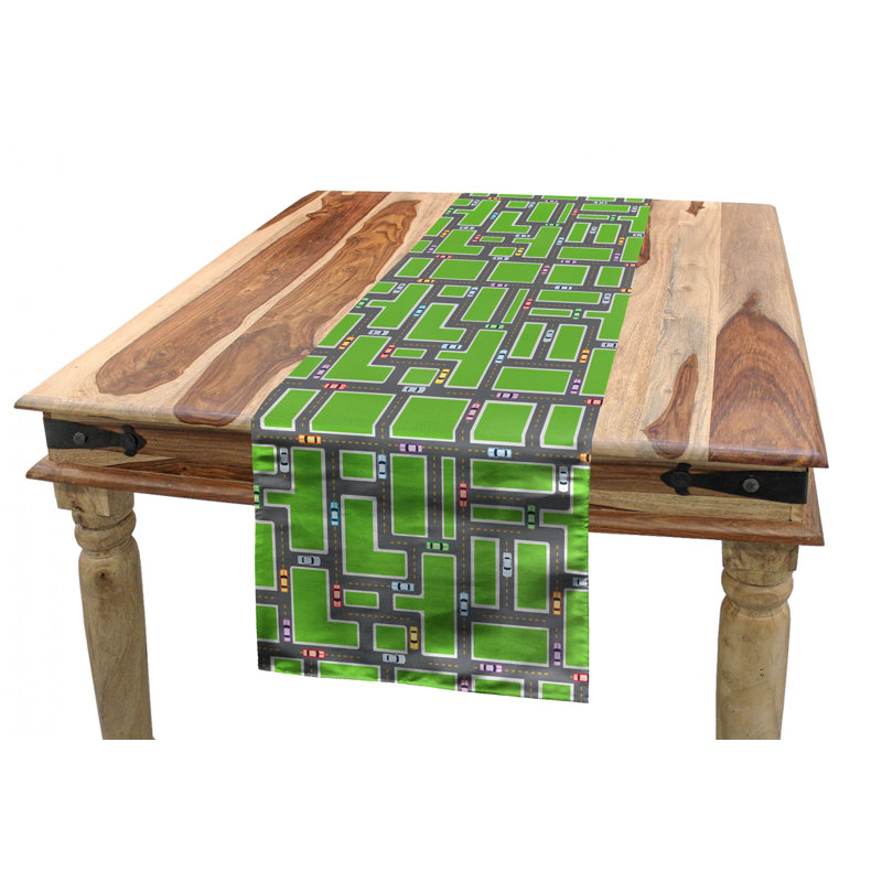 Geometric Table Runner, 90" x 16"