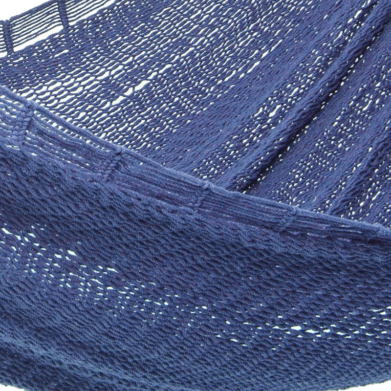 Hamac à barres d'écartement, Bleu marine Uxmal, l 59 po x L 71 po