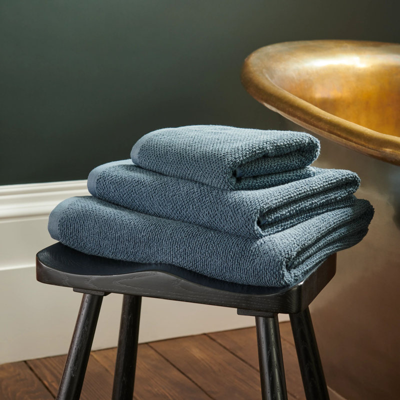 Brixton Bath Towel, Slate, Bath Towel
